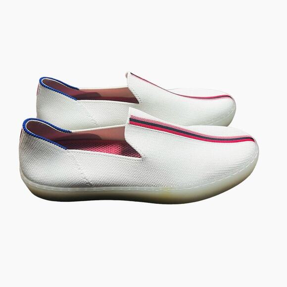 Rothy's x Evian Sold Out Limited Edition Slip On Recycled Collection Size 6.5 - Picture 3 of 11